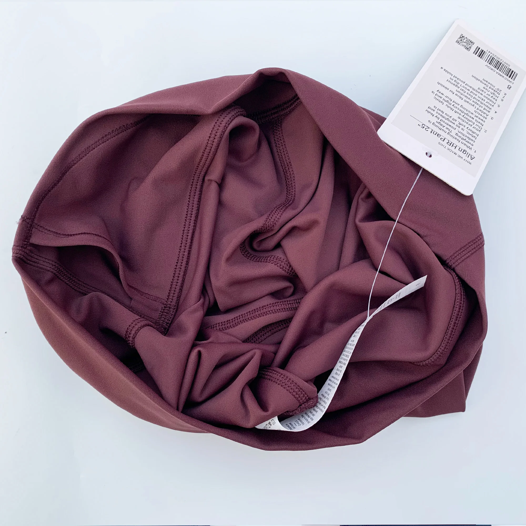 25 Inch Inseam With Inner Pocket Leggings High Rise Leggings Naked Sensation Yoga Pants Soft Gym Jogging Exercise Tights