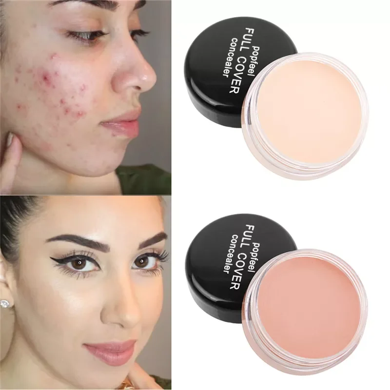 

NEW2023 Makeup Concealer Cream Full Cover Scars Acne Cover Smooth Eye Lip Contour Color Correction Liquid Foundation Concealer