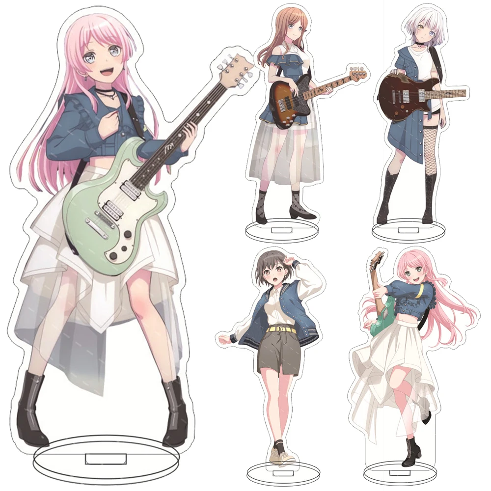 

15CM BanG Dream! Stands Model Anime Figures Afterglow Cosplay Acrylic Sweet Maiden Band Desk Decor Standing Sign Fans Gifts Prop