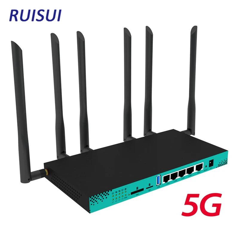 WIFI Router 5G 1200Mbps Wireless Gigabit With 2.4G/5.8G Wi-Fi Antennas Home WiFi Extender Support IEEE 802.3/3u/ab Standard