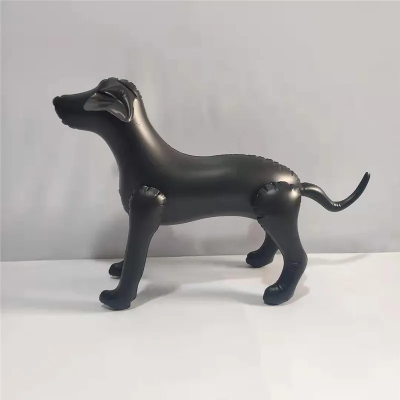 

Air Inflated Dog Pool Toy Props Spotted Dog Child Cosplay Model Toy 55cm Height