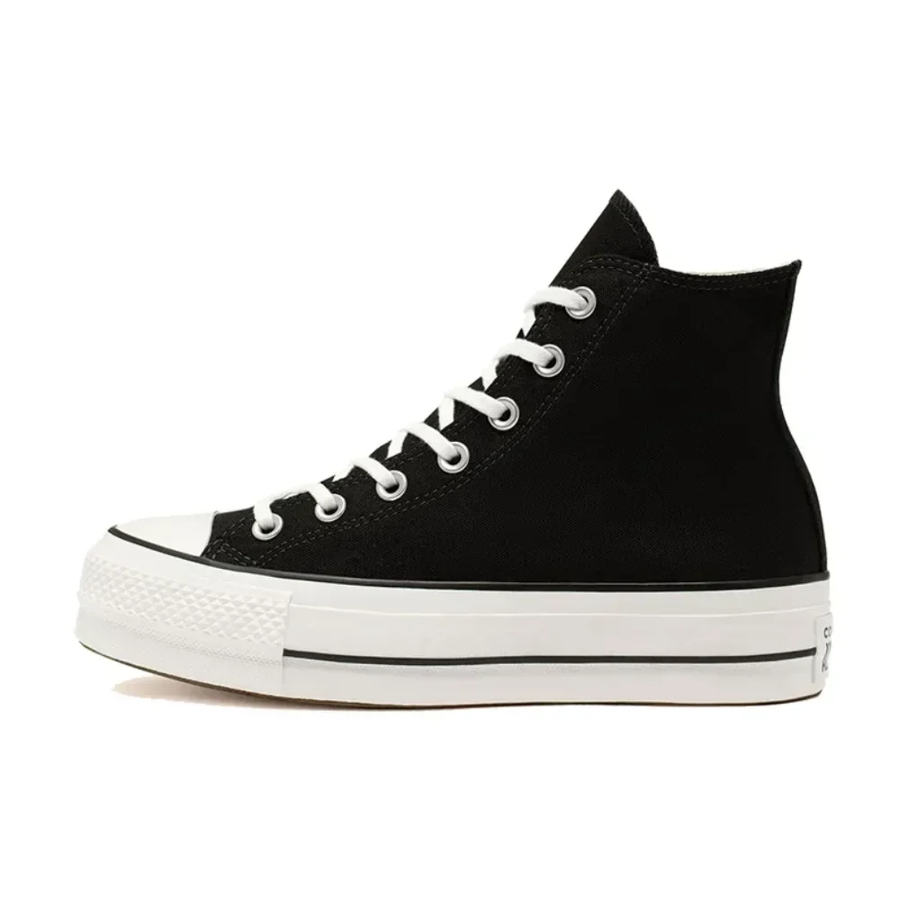 Классические универсальные высокие парусиновые женские туфли Converse All Star Lift с