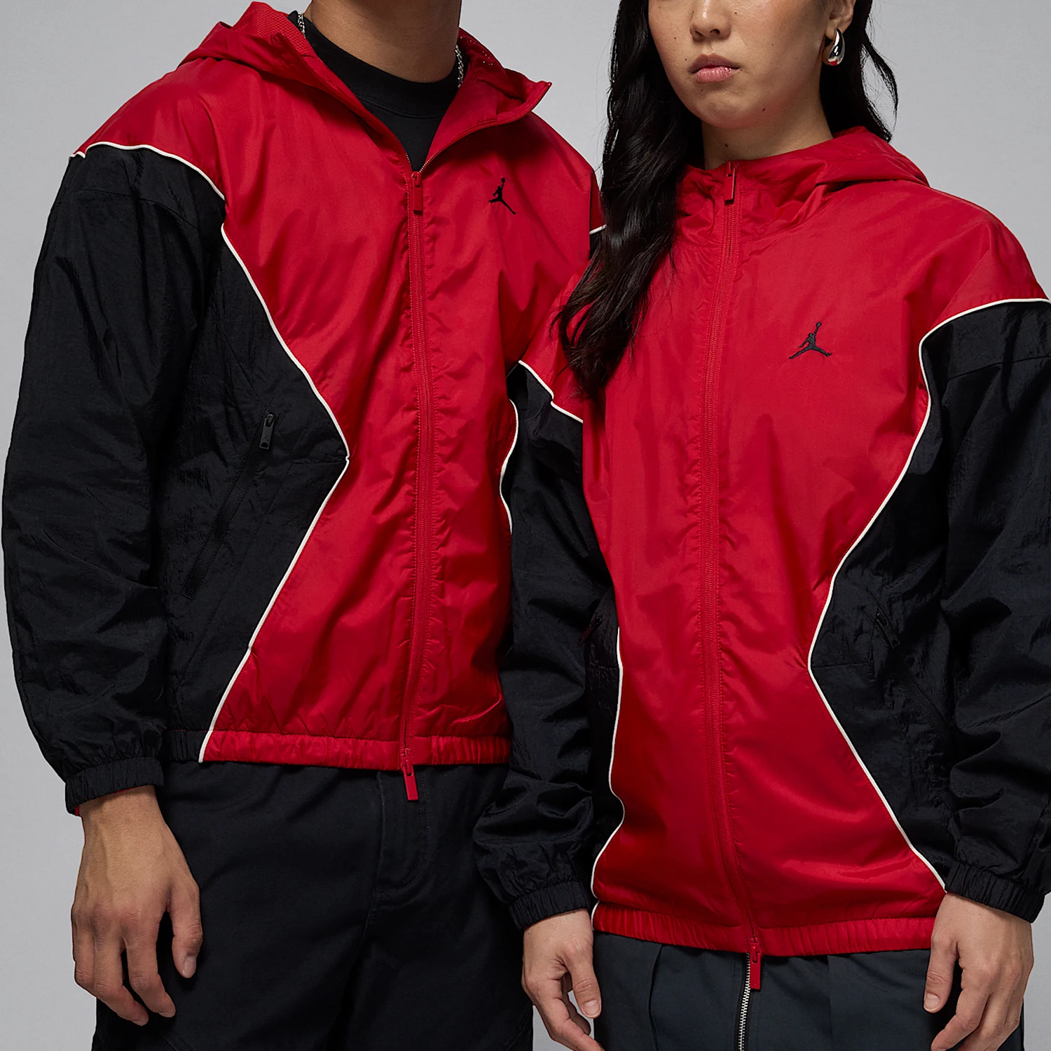 Фото Официальная мужская спортивная куртка с капюшоном для фитнеса Nike JORDAN HF9334-636 №2