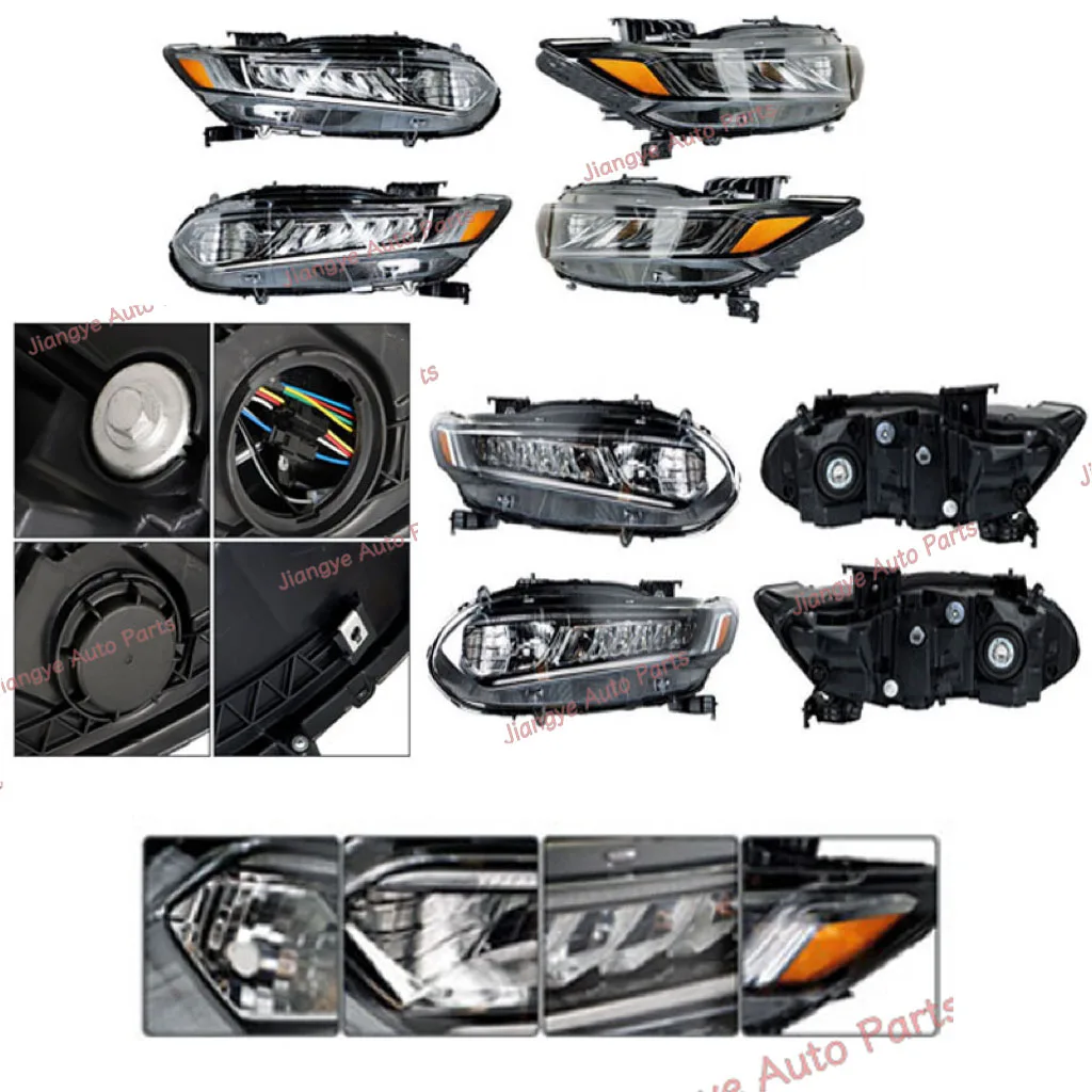 

JJQ 33100-T31-H12 33150-T31-H12 Projector Car Led Headlights For Car For Honda Civic US 2022