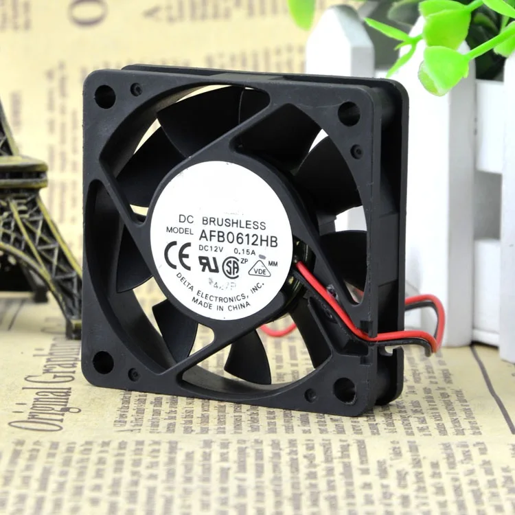 

Совершенно новый оригинальный AFB0612HB 6015 12В 0.15A 6 см бесшумный двойной роликовый вентилятор