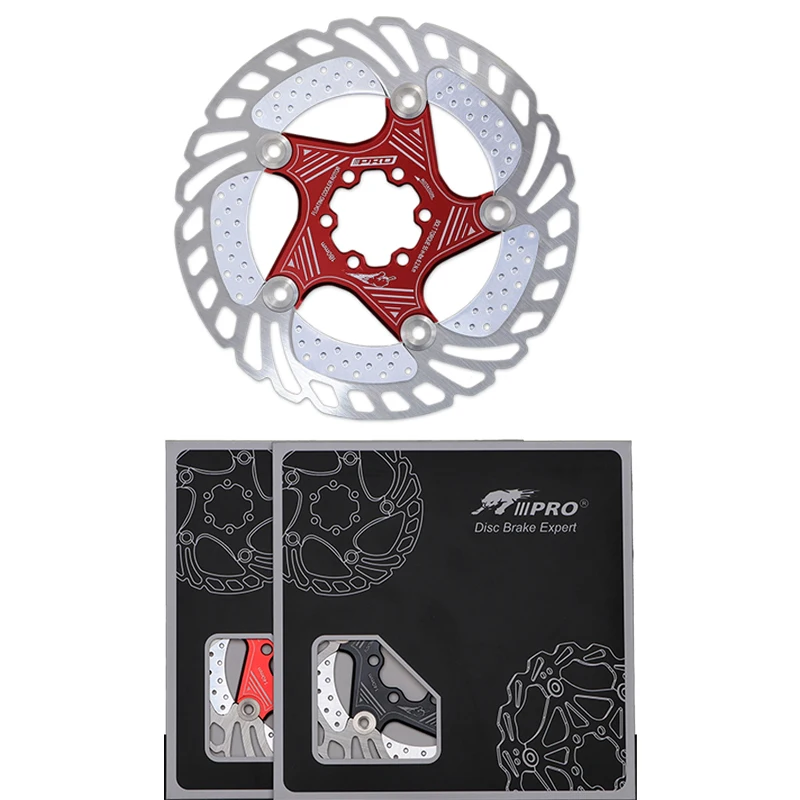 

Дисковые охлаждающие плавающие велосипедные диски IIIPRO с 6 шипами, 140 мм/160 мм/180 мм/203 мм, диски с теплоотвода для дорожных горных велосипедов DH/XC/MTB