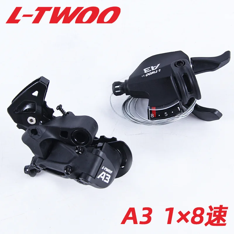 LTWOO A3 3X8 24 Speed Derailleurs Groupset 8s Shifter Lever Front Derailleur 8 Speed Rear switches