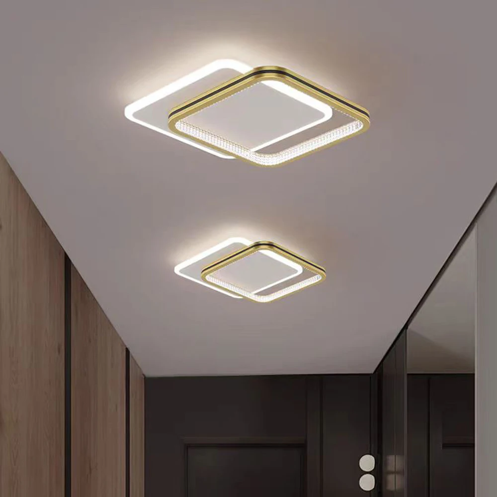 Современные светодиодные потолочные светильники для домашнего декора с тrichromatic