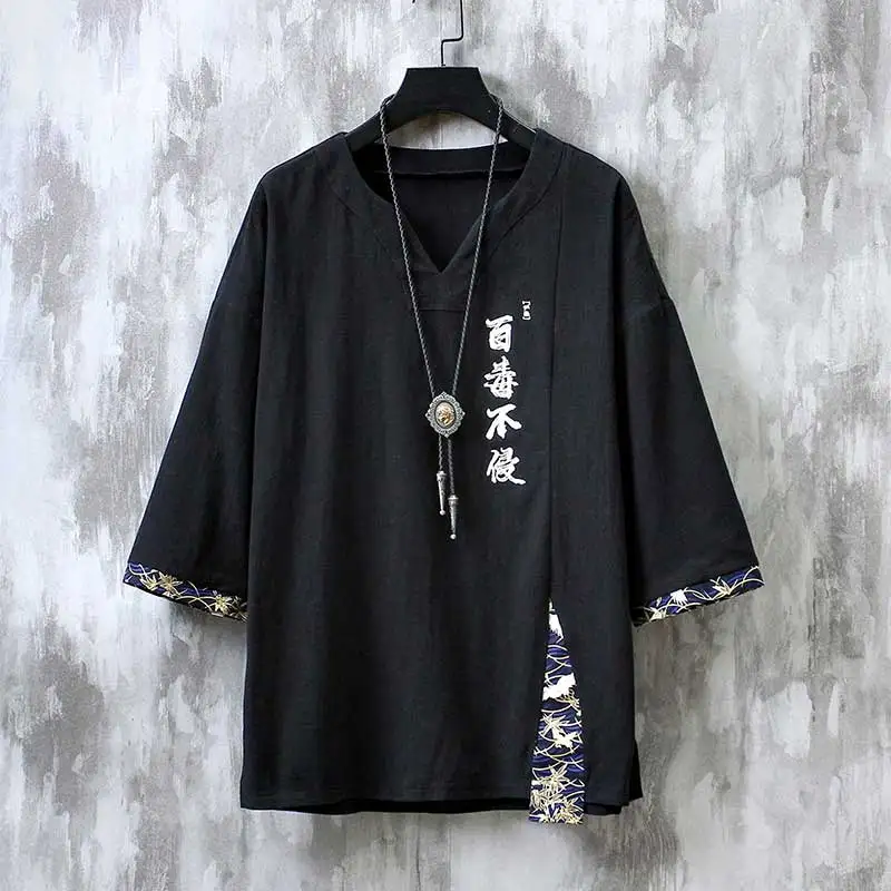 

Short Sleeve O Neck 90% Cotton Black White T Shirt Men's 2022 Summer Tshirt Top Tees Hip Hop Rock Fashion Clothes OverSize 5XL