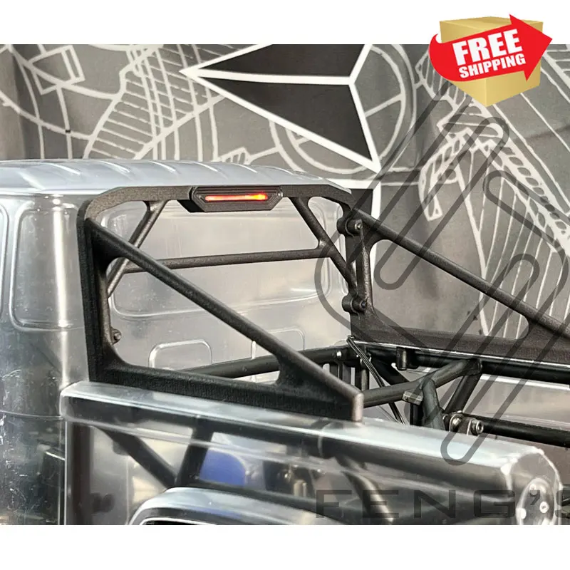 Control Rc Car Roll Cage With Rear Led For Vs4-10 Phoenix Option Upgrade Parts