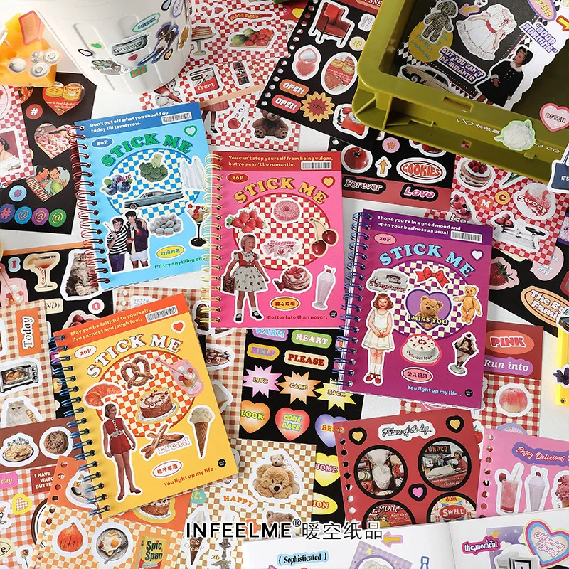 

10sets/1lot kawaii Stationery Stickers The years are proof Diary Planner junk journal Decorative Scrapbooking DIY Craft