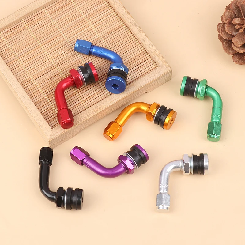 2 шт. колпачки из алюминиевого сплава для бескамерных клапанов мотоциклов