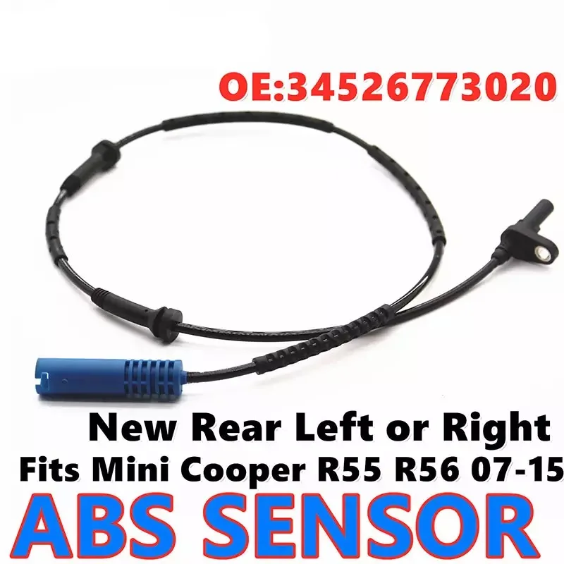 

10 Pack New Left or Right Rear ABS Wheel Speed Sensor for MINI Cooper CLUBMAN R55 R56 R57 R58 R59 etc. 34526773020