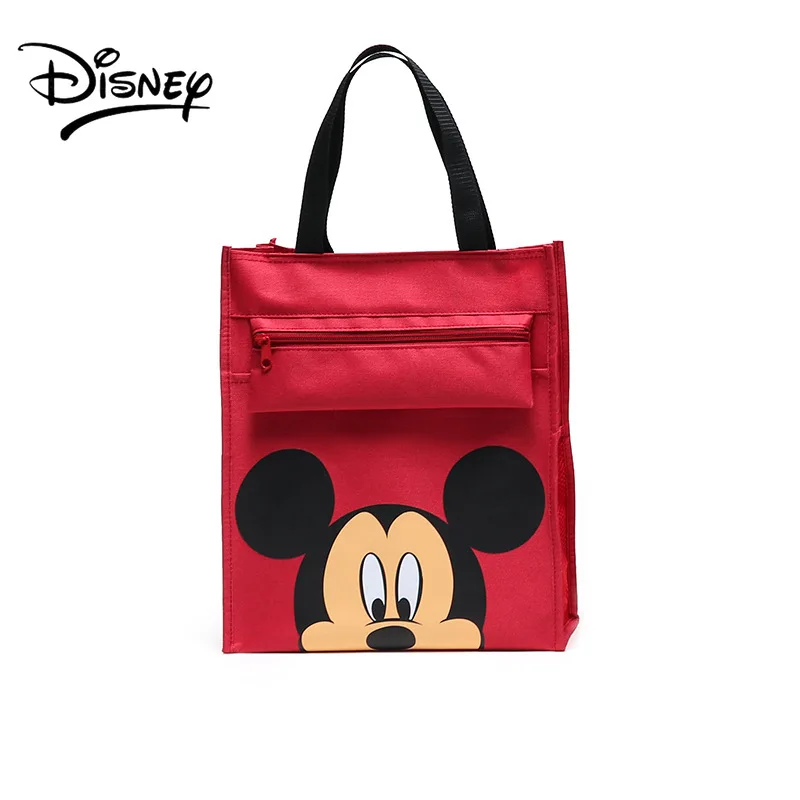 Disney Student Handbag Book Bag Document Bag Canvas Art Tutorial Supplementary Bag Fashion New Style Hand Bag