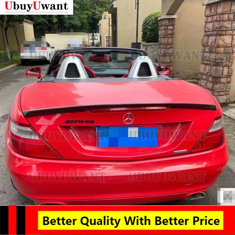 

UBUYUWANT, задний бампер из углеродного волокна для Mercedes SLK class R172 SLK250 SLK200 SLK350 SLK55 2012 +