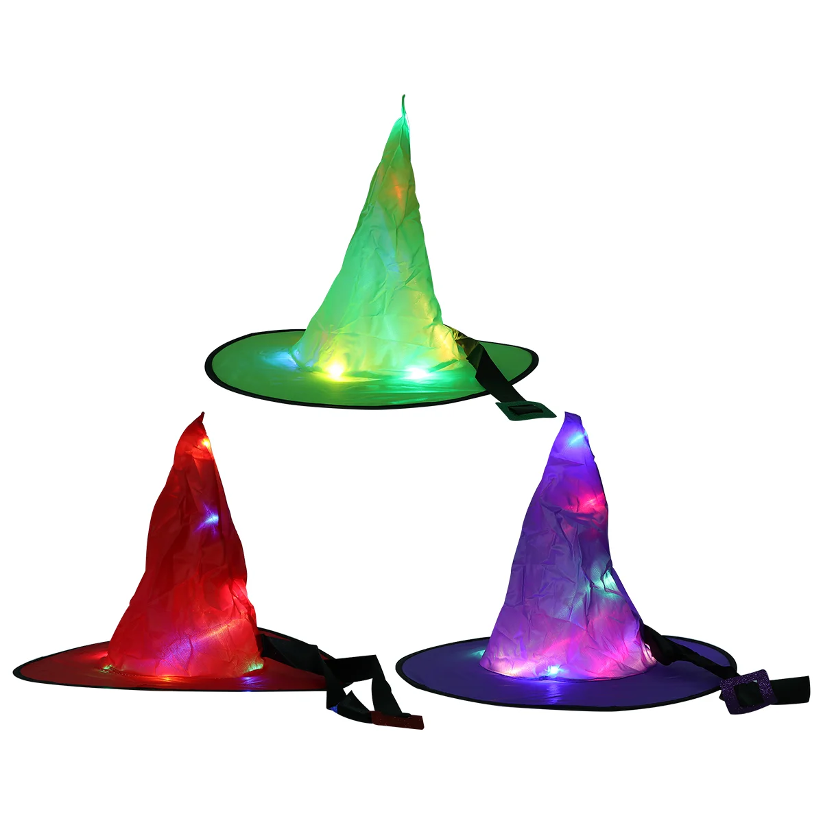 

Witch Hatparty Decord Lightcosplay Cap Costumes Headwear Accessory Costume Props