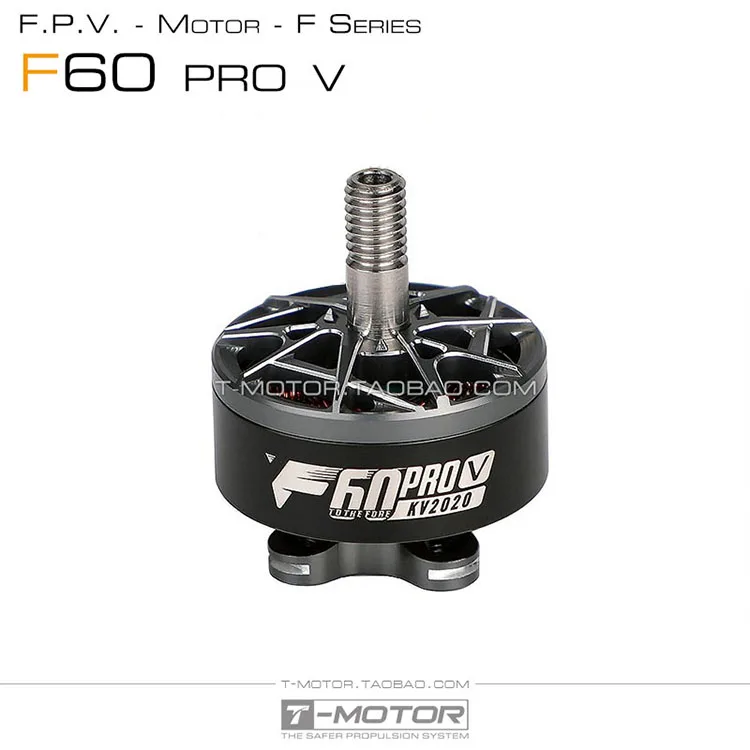 T-Motor F60 Pro V 1750KV 1950KV 2020KV KV2550 6S бесщеточный двигатель для RC FPV гоночного дрона квадрокоптера, аксессуары Multirotor