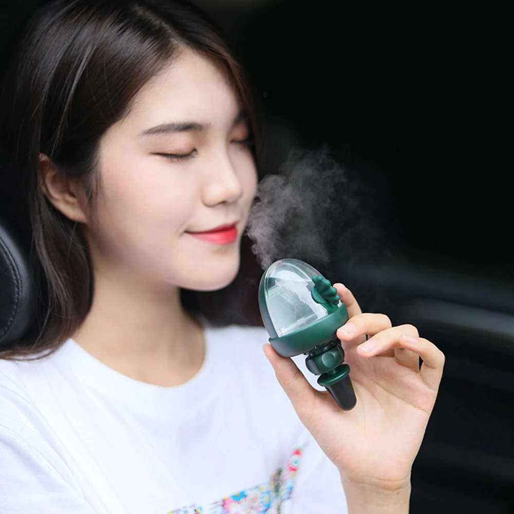 

55ml Mini Air Humidifier Car Aroma Aromatherapy Essential Oil Diffuser Home USB Fogger Mist Maker Car Accessories