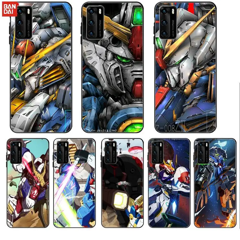 

BANDAI Robot Gundam Phone Case For Samsung S22 S5 S6 S6edge Plus Ultra Plus 5g M10 M11 M20 M21 M30 M31 M51 S Prime Shell Cover