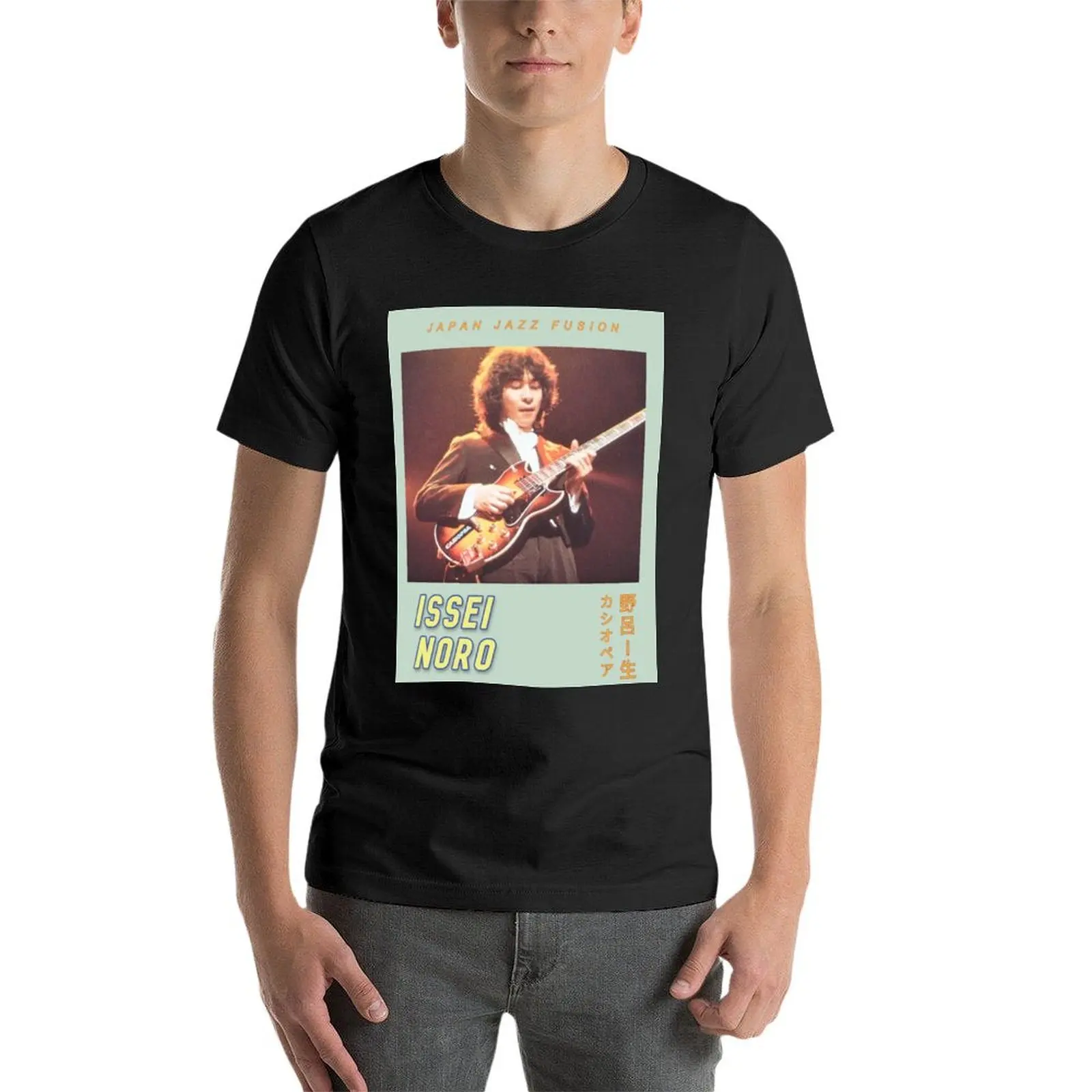 Casiopea: Issei Noro постер футболки на заказ большого размера аниме Мужская футболка