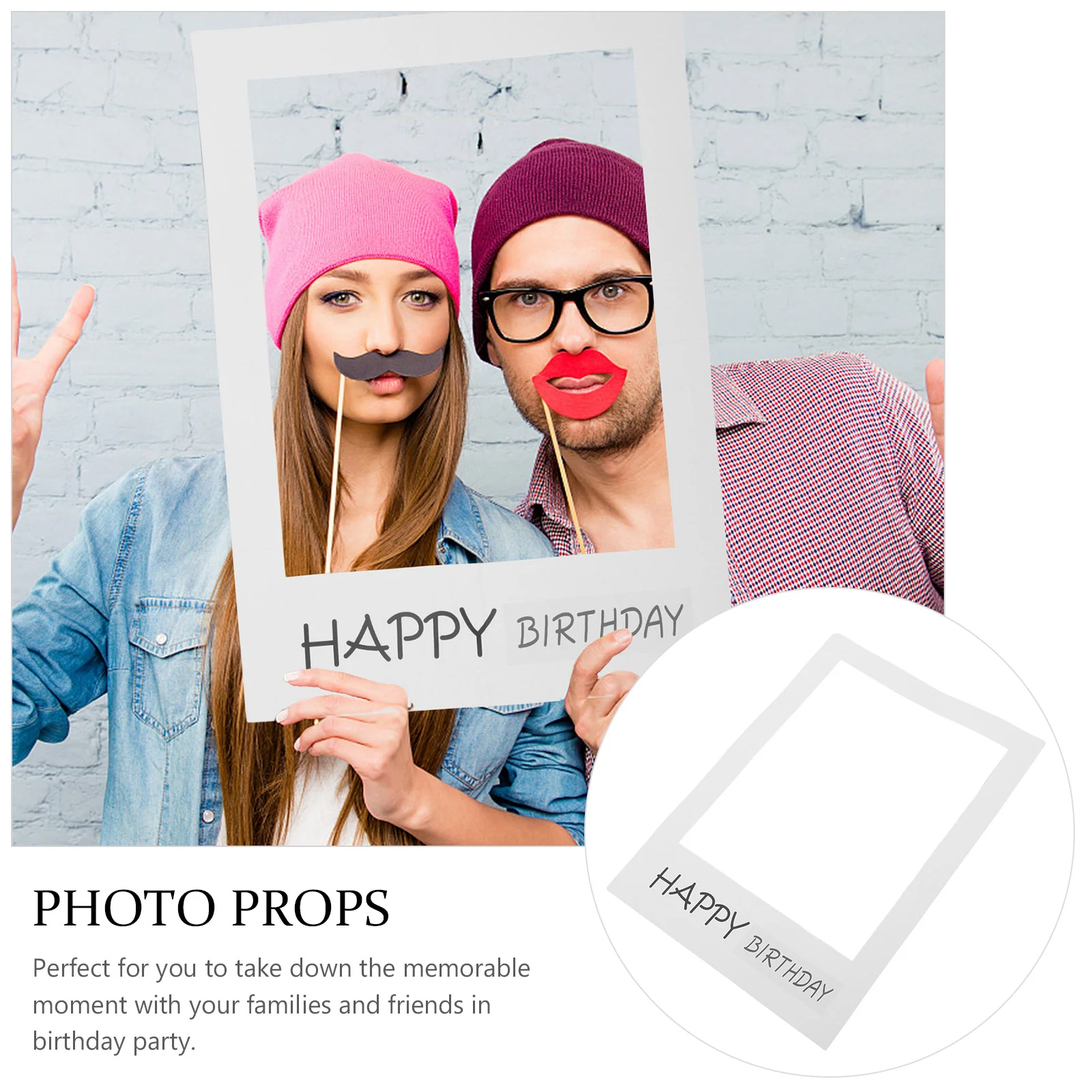 Реквизит для фотосессии с днем рождения вырез выпускного вечера специальные