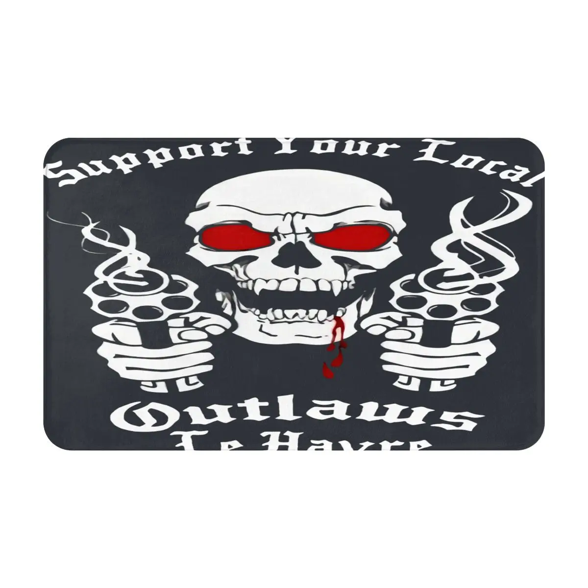 

Oneck Outlaws Carpet Bedroom Floor Mat Kitchen Mat Living Room Rug Absorbent Non-slip Bathroom Mat Home Decoration