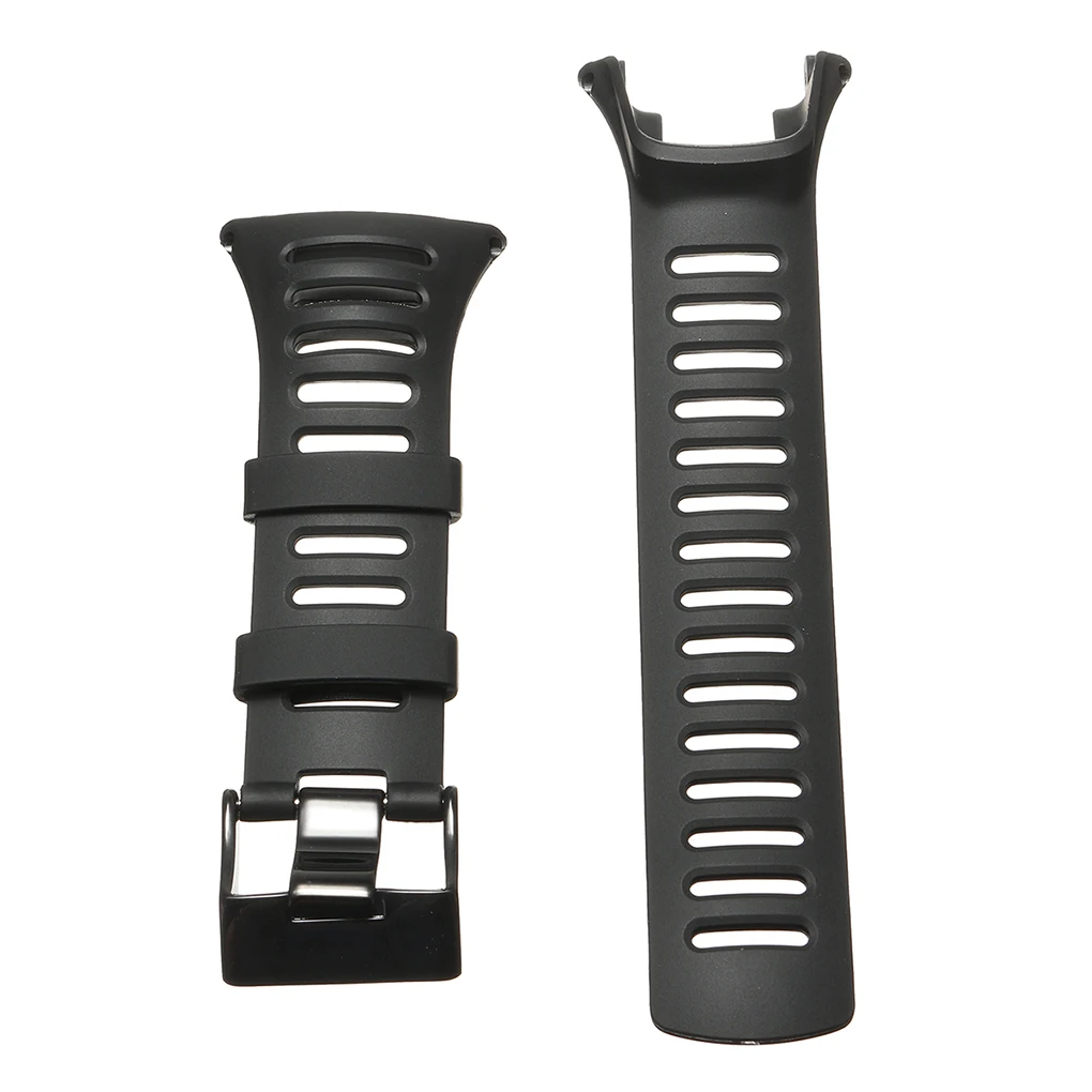 

Watchband Rubber Strap Kit Wristwatch Belt Repair Set Watch Accessories Replacement for Suunto Ambit 1 2 3 23mm