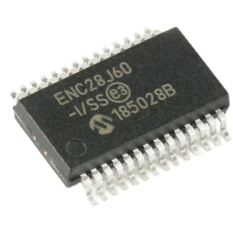 

New original patch of Ethernet controller ENC28J60 - the I/SS 8 KB RAM SSOP - 28