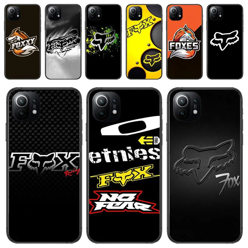 

Motorcycle Racing Foxes Phone Case For Xiaomi 13 12 11T 9 11 10C 9T 8 9SE 11i Lite Ultra Note10 Poco F3 M4 M3 Pro Fashion Covers