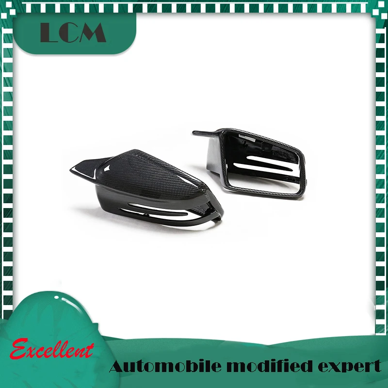 

For Mercedes Benz W176/W246/W204/W117/W212/W207/W221/X204/W218/X156 Carbon Fiber/ABS OX Horn/OEM Body Side Rear View Mirror Caps