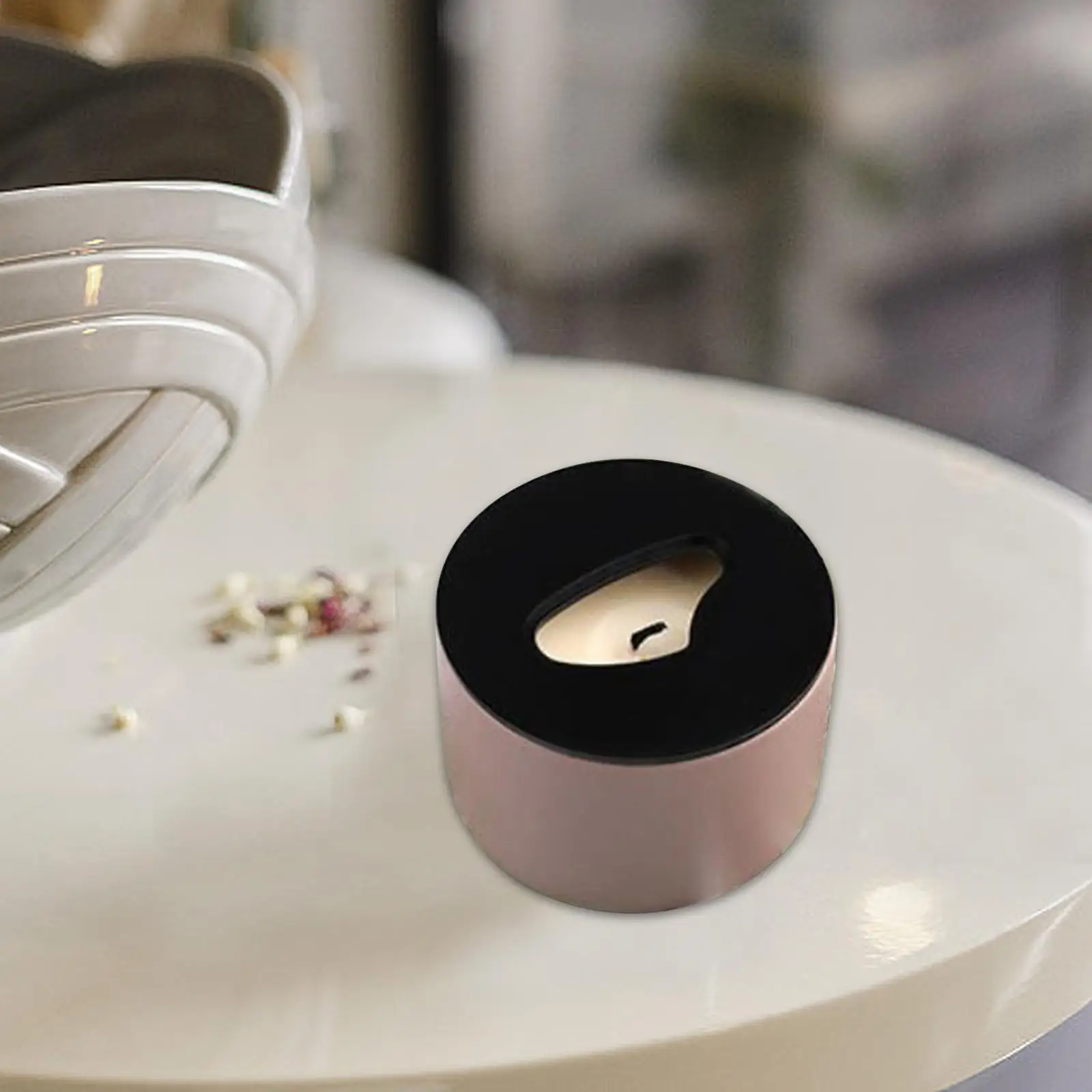 Подсвечник для свечи стеклянная крышка защита от ветра подарок любителей свечей