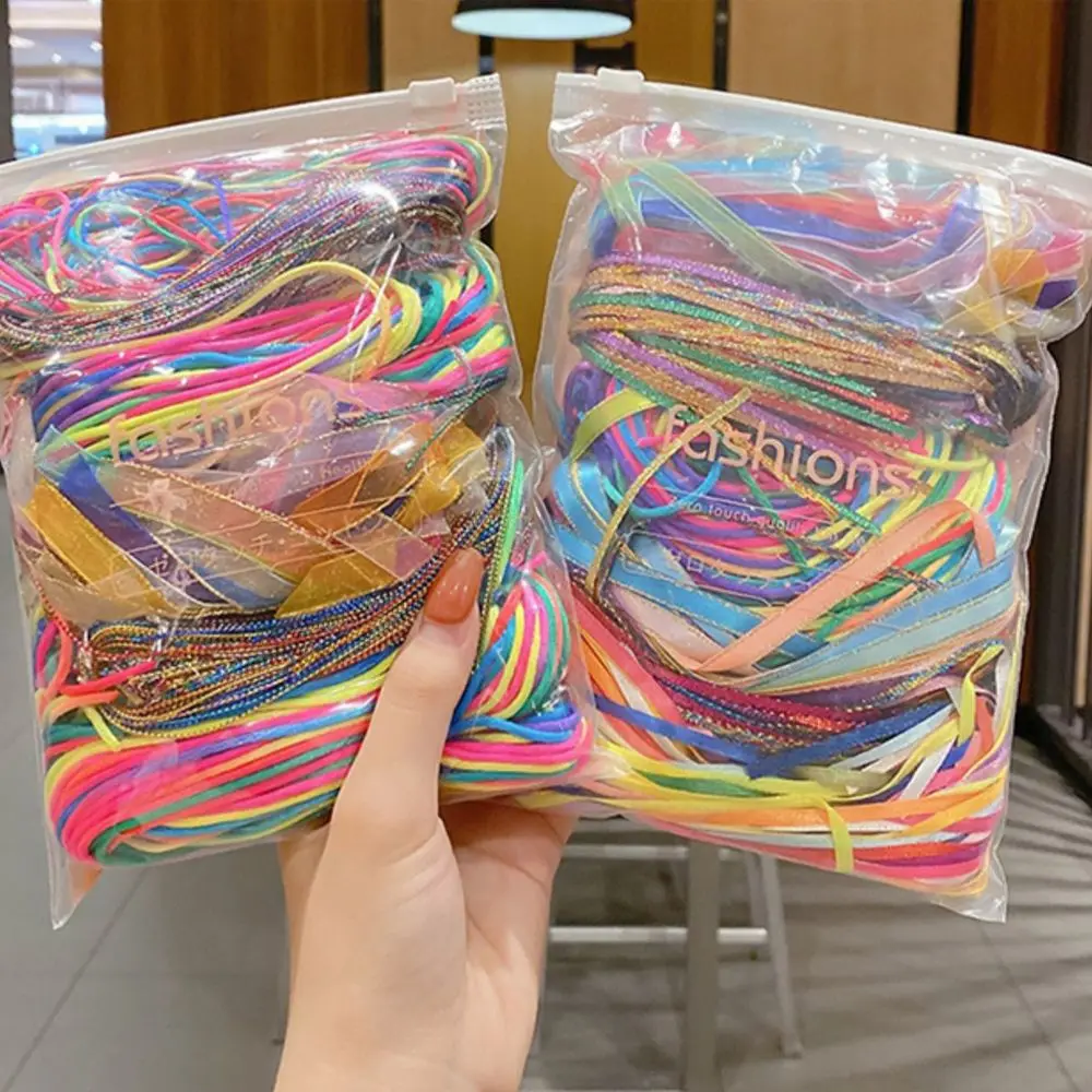 Красочная кисточка детский сделай сам хвост для девочек плетеная веревка волос