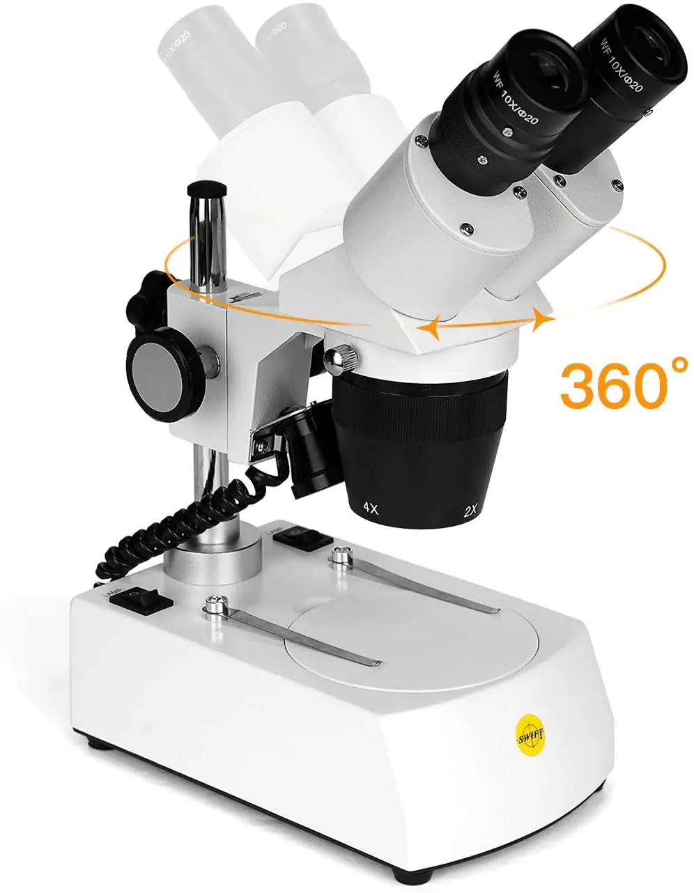 Микроскоп женский ремонт-SWIFT 360 20X-80X светодиодный паяльник для печатных плат