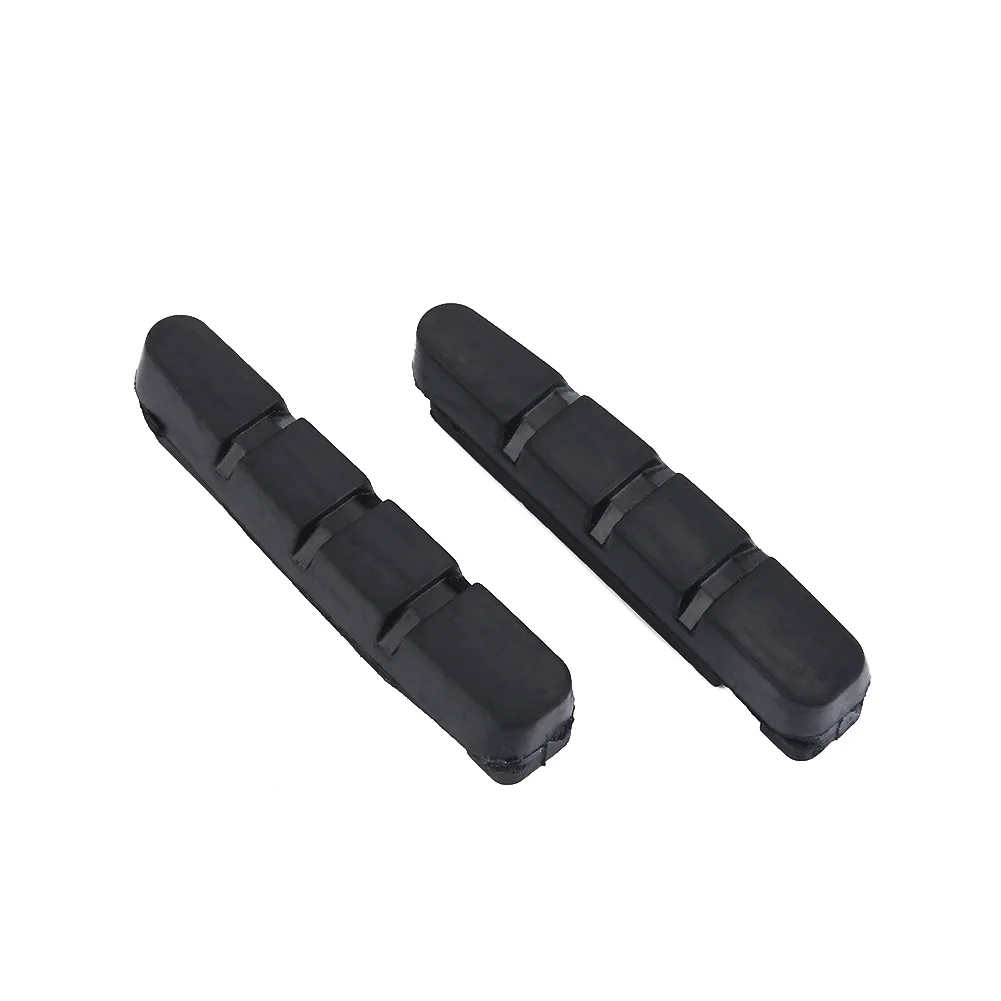 

2Pcs Bicycle Brake Shoes Pads Block Replacement for Wheelsets Brakes