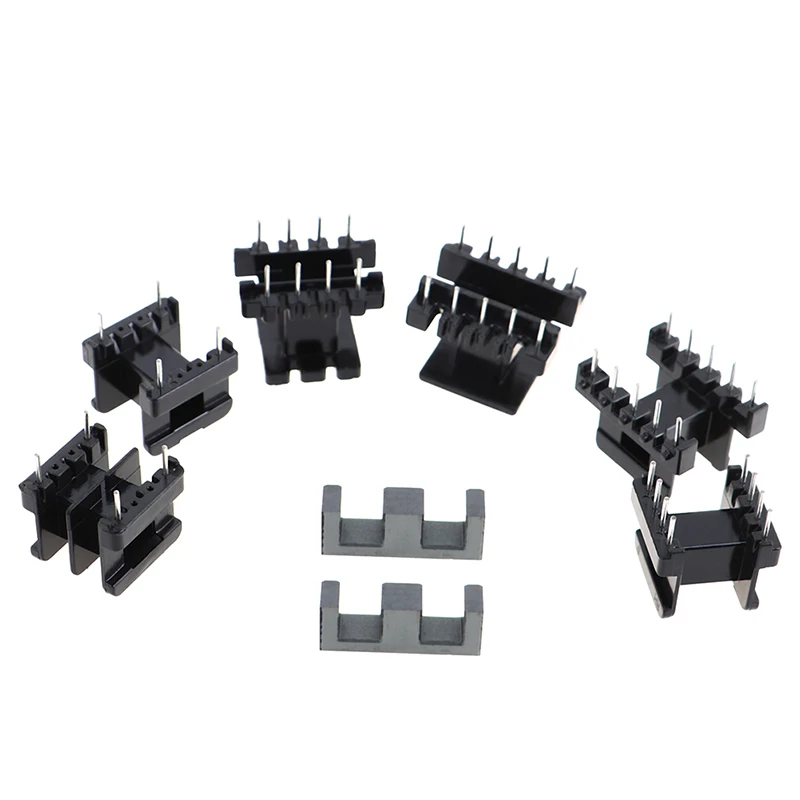 5 комплектов EE25 4-контактный 8P 10P трансформатор Шпулька PC40 ферритовый сердечник