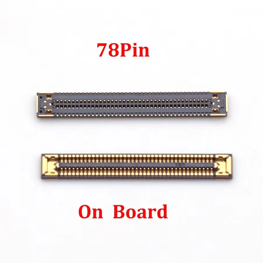 10 шт. разъем FPC для ЖК-экрана на материнской плате Samsung Galaxy A02 A32 A42 A52 A52S A72 A82 A33 A53 A73 A12