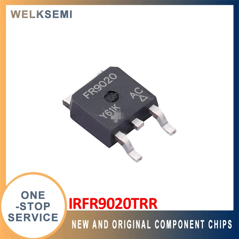 

Транзистор с полевым эффектом IRFR9020TRR DPAK (MOSFET), новый оригинальный Оригинальный оригинальный одностоечный заказ