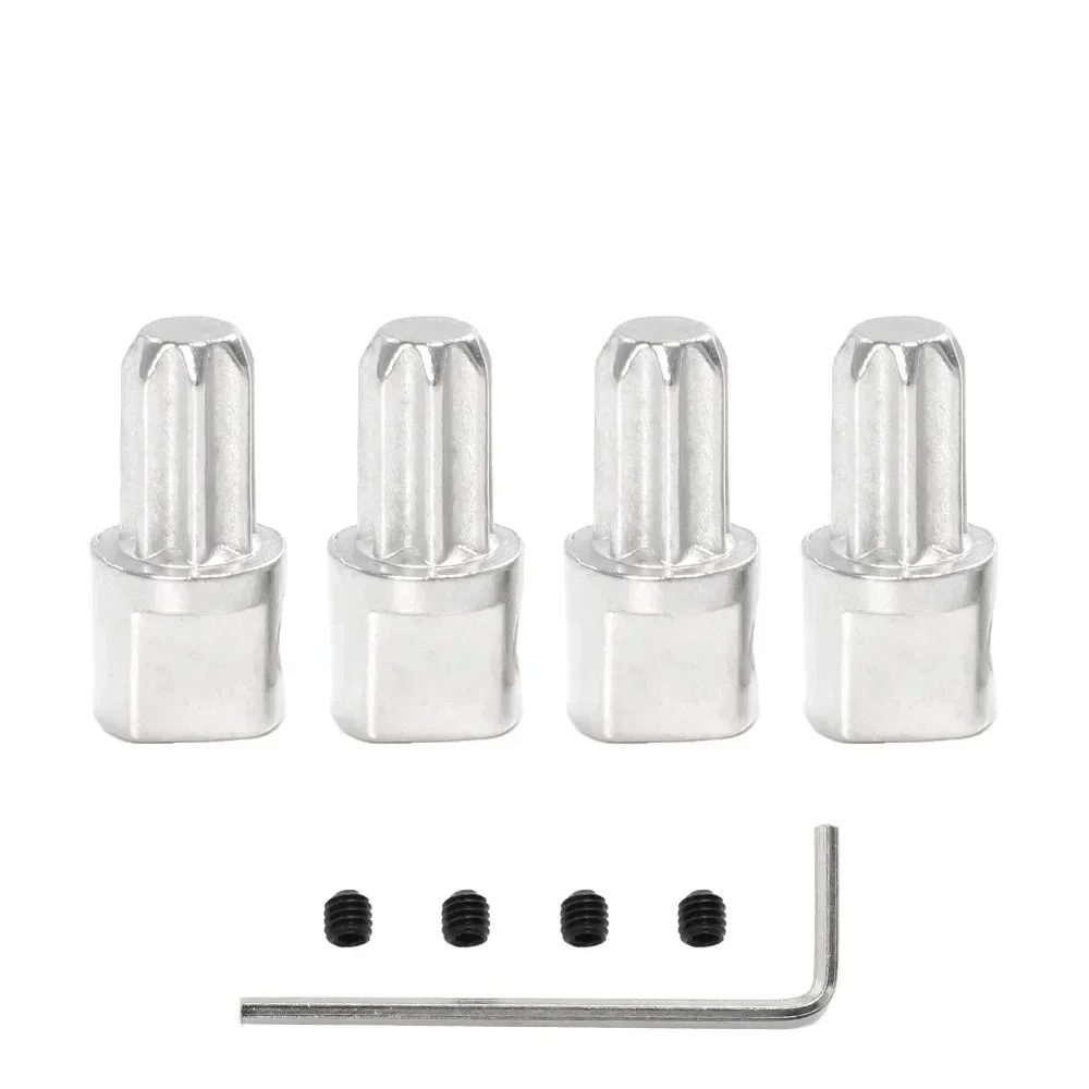 4 шт. металлическая центральная втулка привода 6888 для Trxs Slash 4X4 VXL Rustler Stampede Hoss Remo Hobby