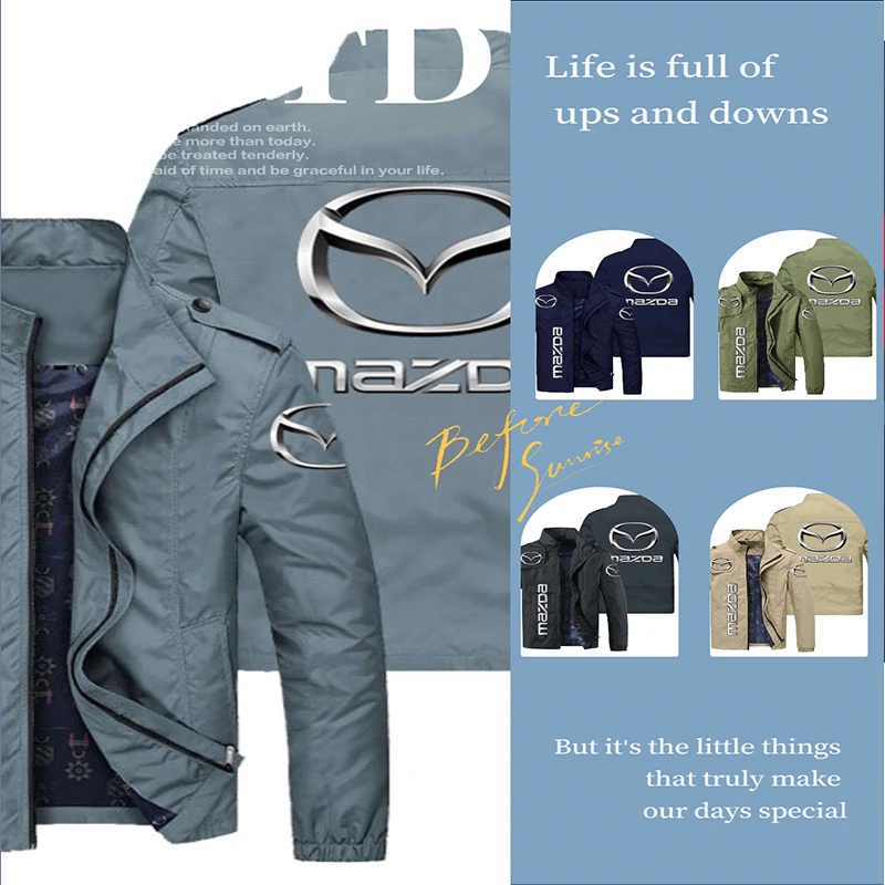 

Мужская осенняя куртка, одежда для гольфа, мужские парки, Мужская Дизайнерская одежда, ветровка для кемпинга от мужчин до мужчин, пальто для Mazda, Анорак, верхняя одежда