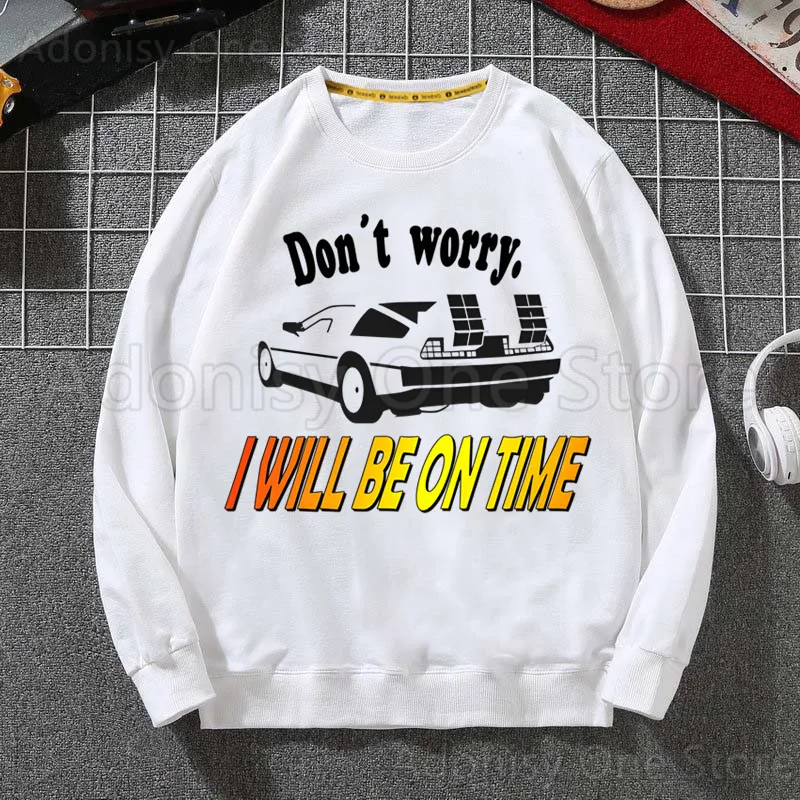 Толстовки с капюшоном Назад в будущее Delorean толстовки для мужчин и женщин модная