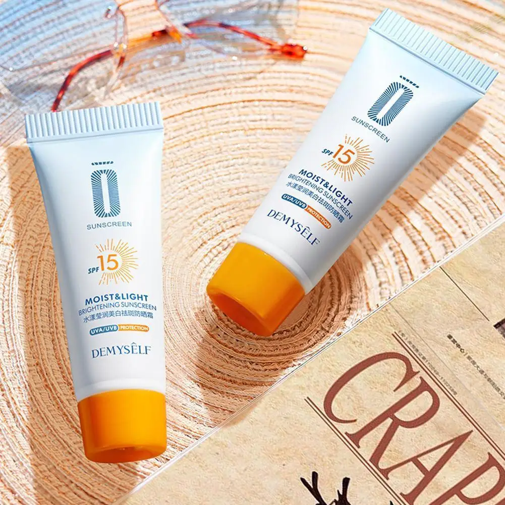 

10g Screen Whitening Cream Spf 15 Block Moisturizing Protective Cream Oil-control Anti-aging Skin Body Fac P4c9