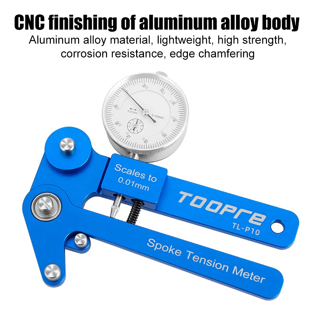 

Велосипедные спицы TOOPRE, тестер из алюминиевого сплава, точный механический/Электронный Стабильный инструмент, велосипедные аксессуары
