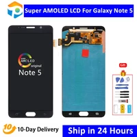 original test aaa super amoled lcd for samsung galaxy note 5 note5 n920 n920a lcd display touch screen digitizer assembly