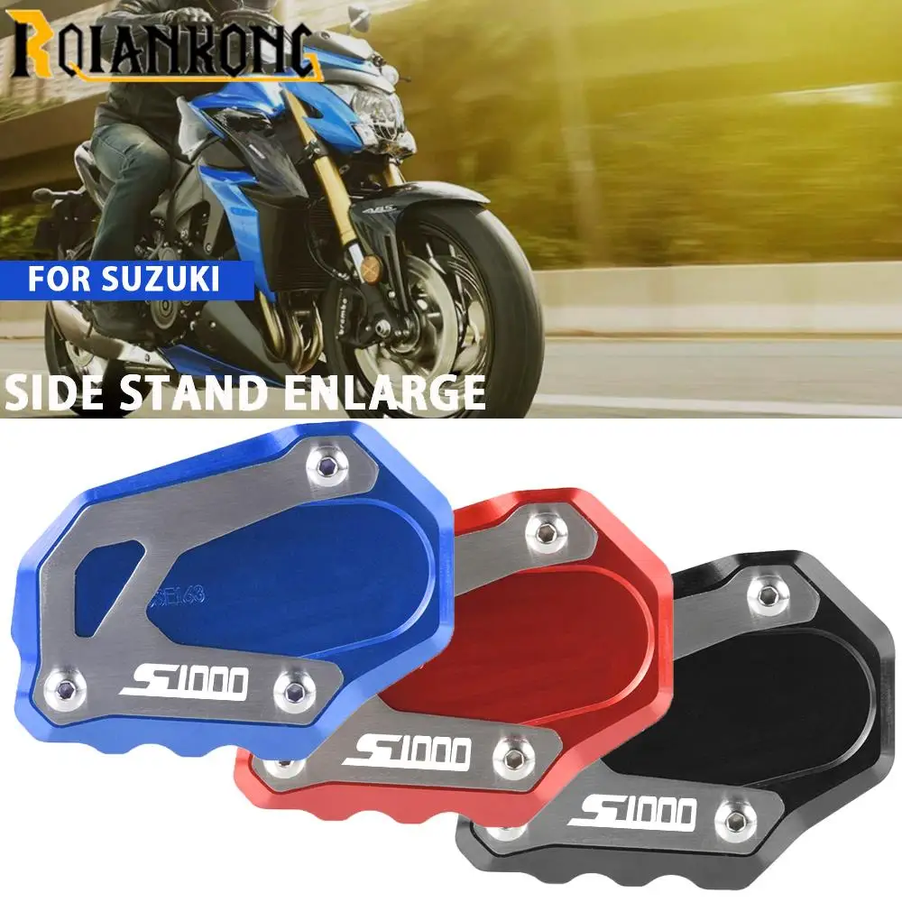 

Motorcycle Accessories Side Stand Enlarge Sled Sidestand Kickstand Support Foot Pad For Suzuki GSX-S1000 GSX S1000 GT 2022-2023