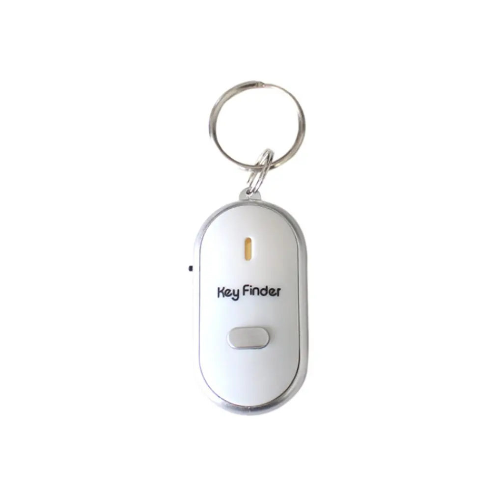 Portable Size Anti-lost Whistle Key Finder Flashing Beeping Remote Kids Key Bag Wallet Locators Child Alarm Reminder