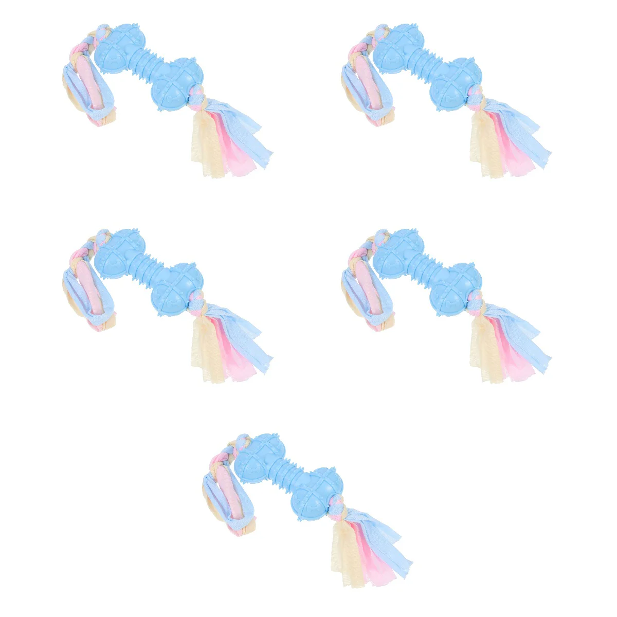 

5pcs Chewing Wear-resistant Plaything Teething Puppy Relief