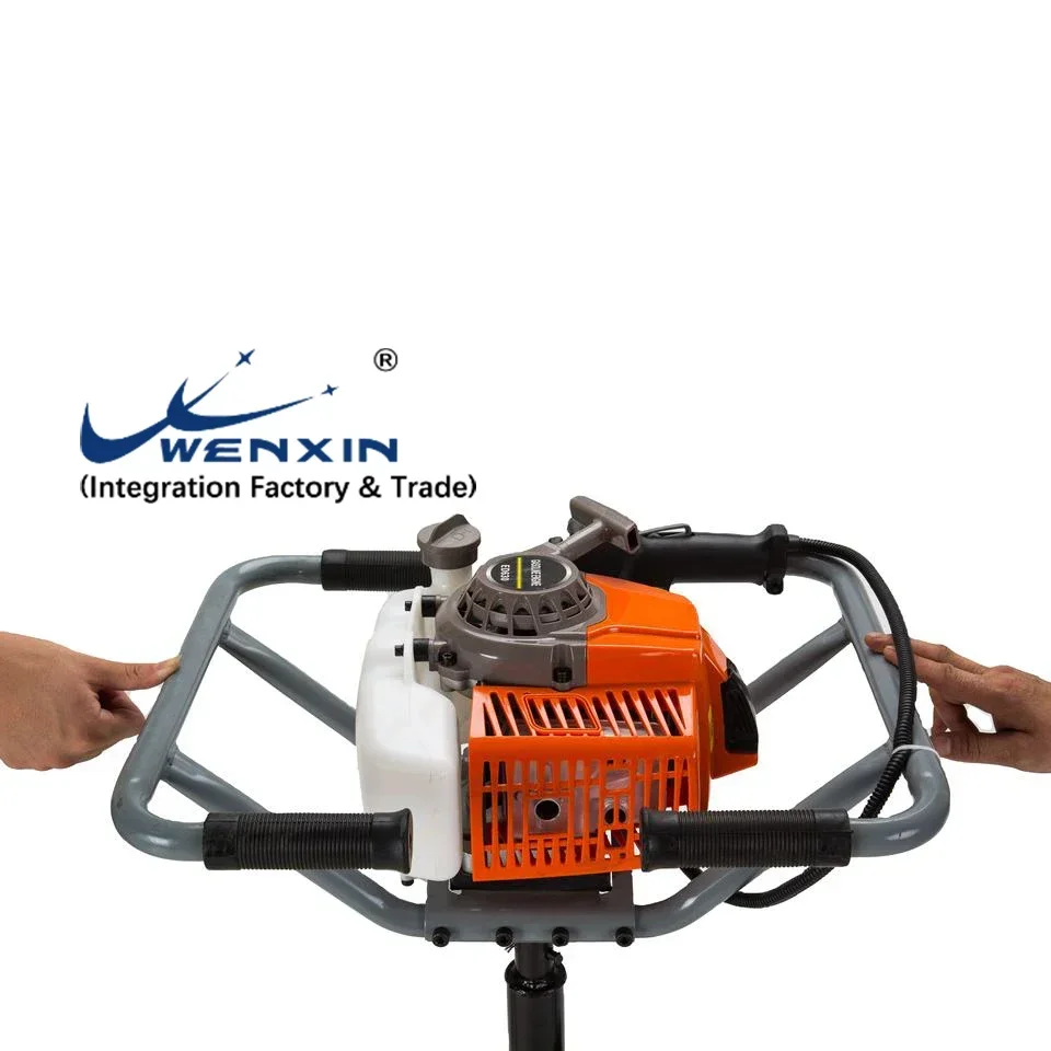 Мощные земляные буры WENXIN CE с глубоким столбом об/мин кВт ручные колесом