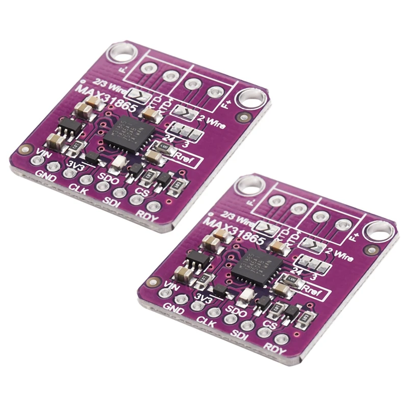 

HOT-2X 31865 Max31865 Rtd модуль датчика температуры с платиновым сопротивлением Pt100 до Pt1000