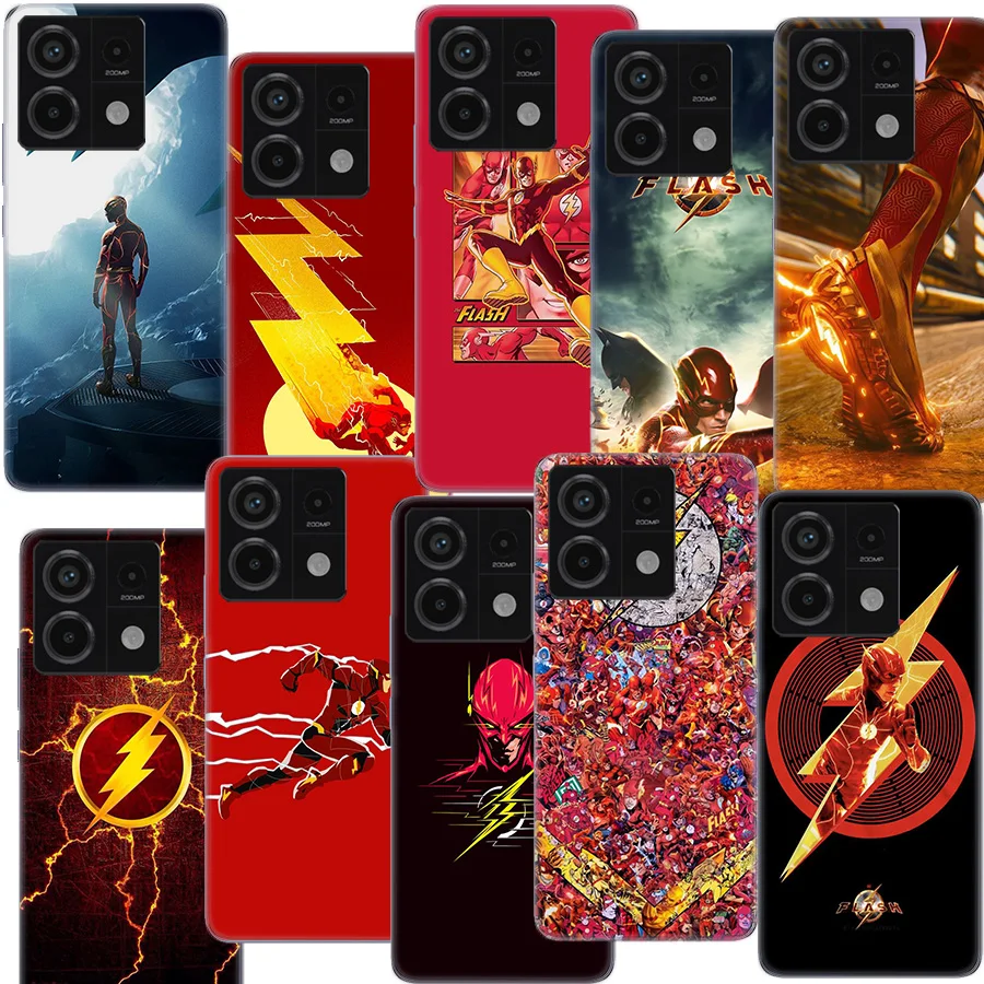 J-Justice L-League The F- Flash Clear чехол для телефона Redmi Note 11 11S 11T 11E 10 Pro 10S 5G 9 9S 9T 8 8T 7 7A 6 6A S2 Coque Cap
