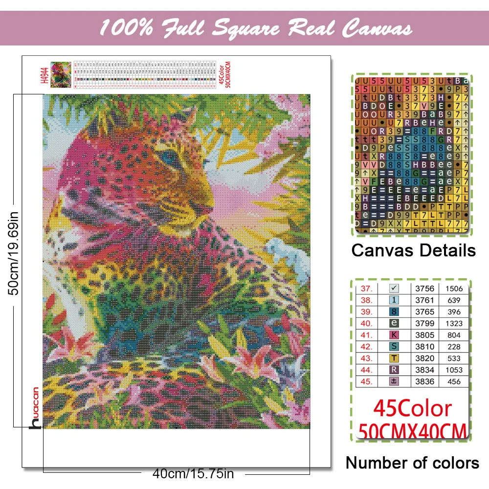 Алмазная живопись Huacan полноразмерная Новое поступление алмазная вышивка с